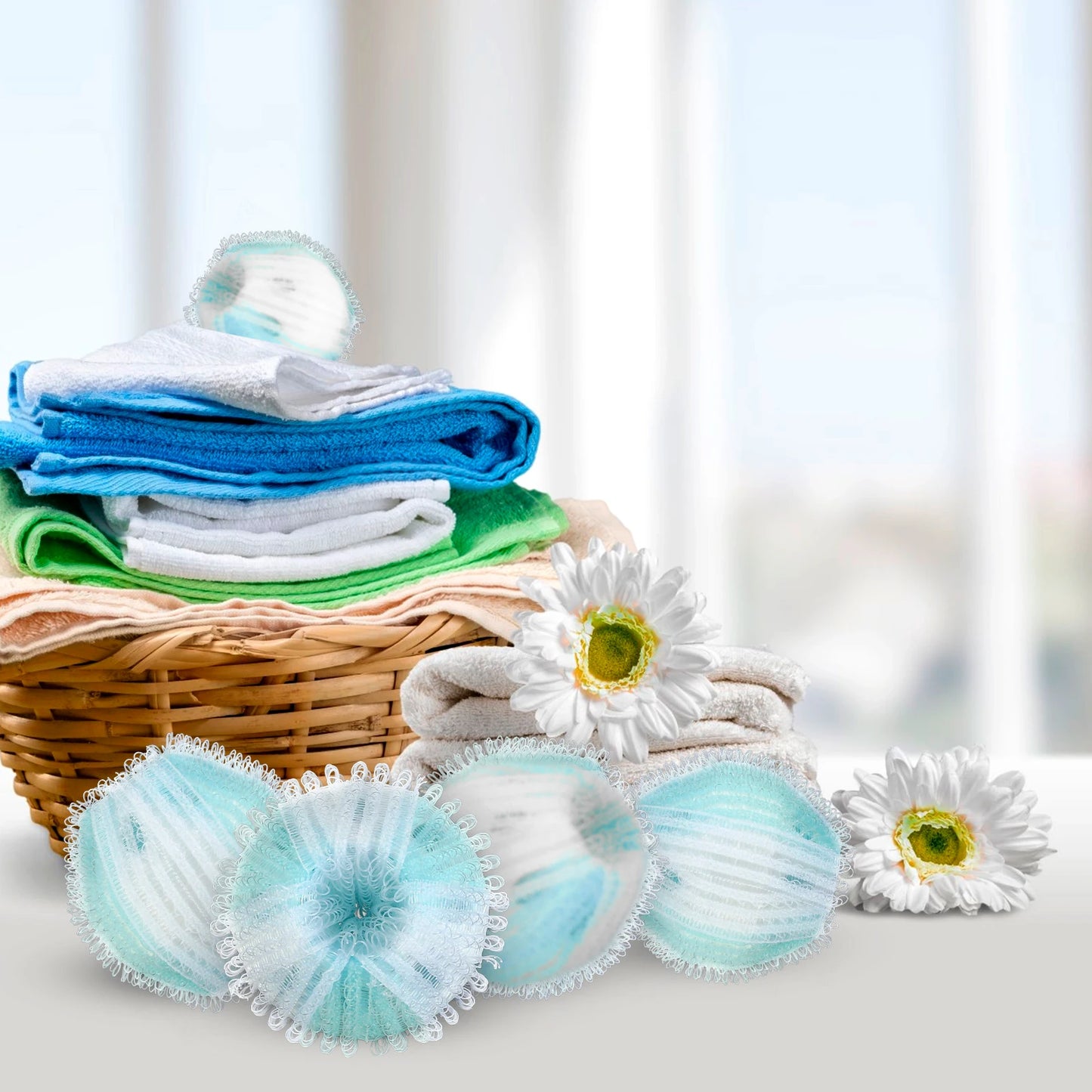 FurFloat™ Reusable Laundry Pet Hair Remover Balls (16-Pack)