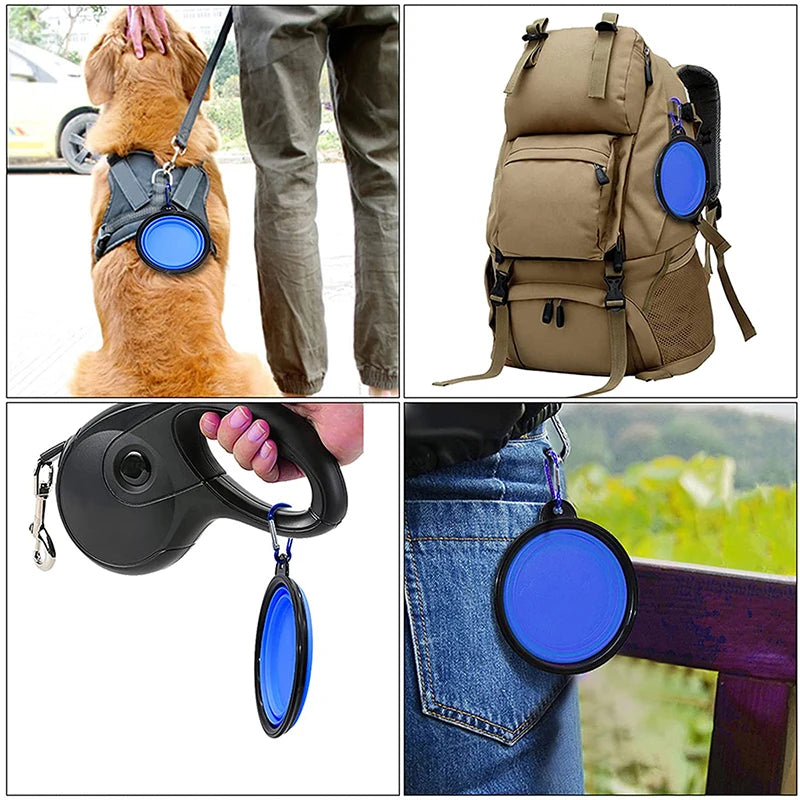 TrailPaws™ 2-in-1 Travel Pet Bowl