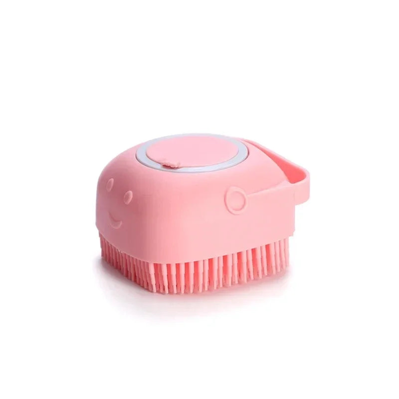 BubblePaw™ 3-in-1 Silicone Pet Bath & Grooming Brush