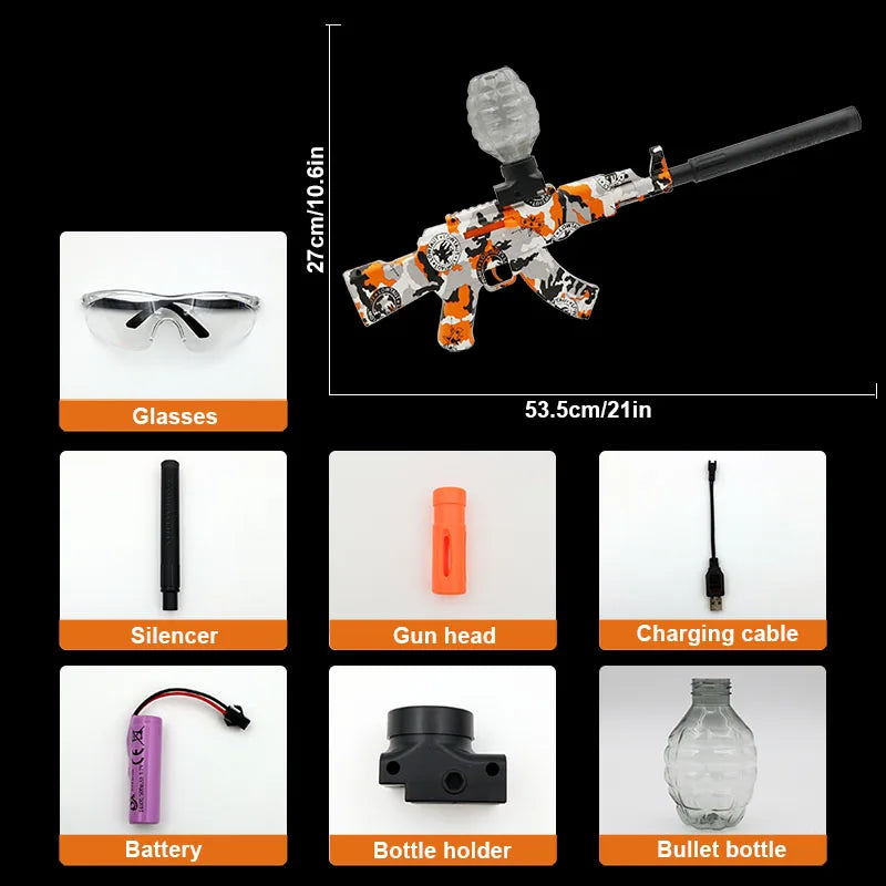 HydroStrike AK-47 Gel Blaster