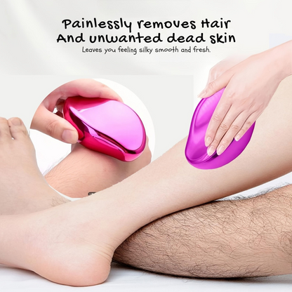 ✨ SmoothErase™ Crystal Hair & Skin Smoother – Painless Hair Removal + Gentle Exfoliation